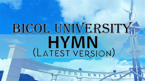 Bicol University Hymn .